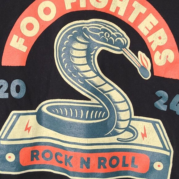 Foo Fighters 2024 Rock N Roll T-Shirt Small - Picture 2 of 4